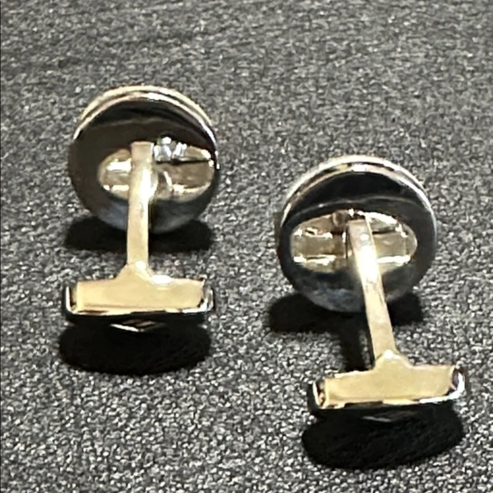 Joseph Abboud Checkered Mother Of Pearl Cufflinks